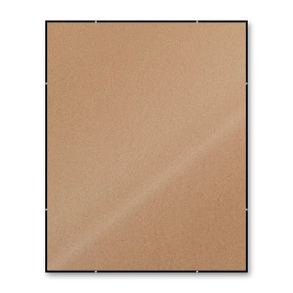 La montatura a giorno 40×50 cm su fondo bianco, senza stampa