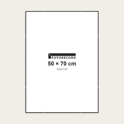 Kit Montatura a Giorno 50x70 cm — Nero Opaco