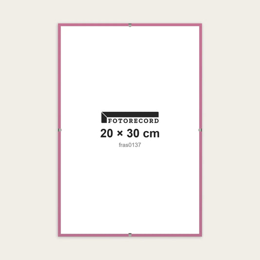 Kit Montatura a Giorno 20x30 cm — Rosa Opaco