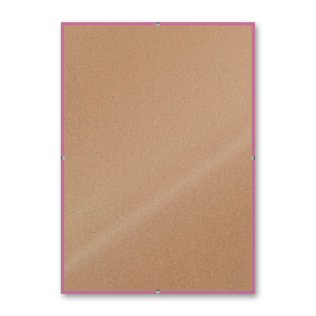 La montatura a giorno 21×29,7 cm su fondo bianco, senza stampa