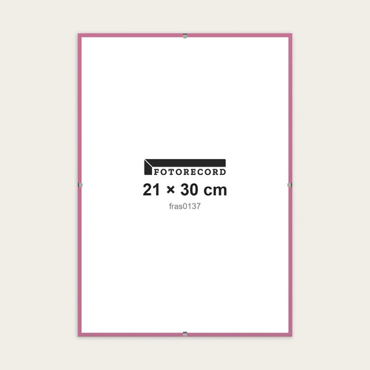 Kit Montatura a Giorno 21x30 cm — Rosa Opaco