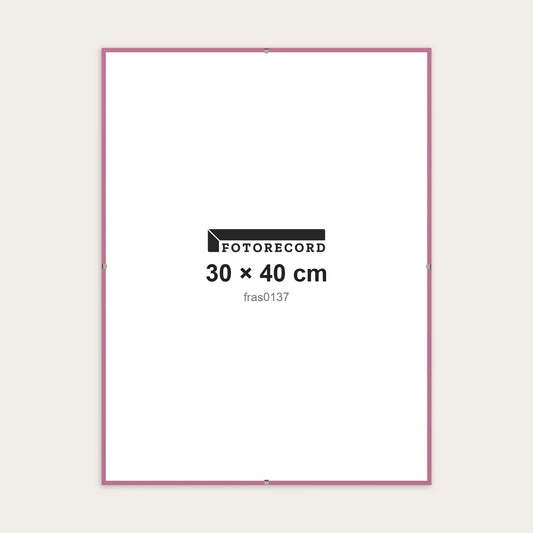 Kit Montatura a Giorno 30x40 cm — Rosa Opaco