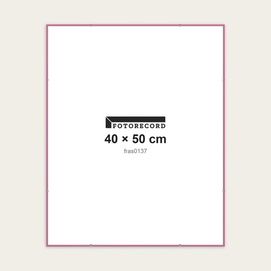 Kit Montatura a Giorno 40x50 cm — Rosa Opaco
