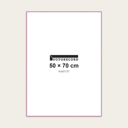 Kit Montatura a Giorno 50x70 cm — Rosa Opaco