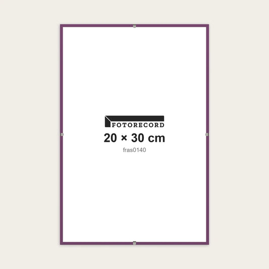 Kit Montatura a Giorno 20x30 cm — Viola Opaco