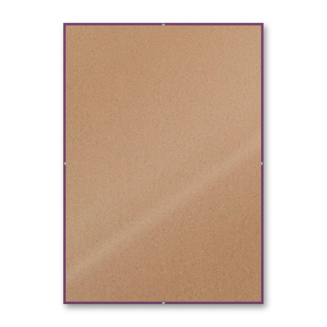 La montatura a giorno 29,7×42 cm su fondo bianco, senza stampa
