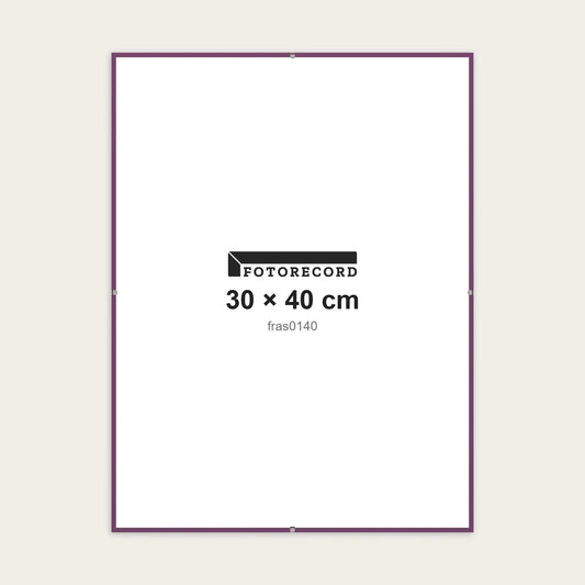 Kit Montatura a Giorno 30x40 cm — Viola Opaco