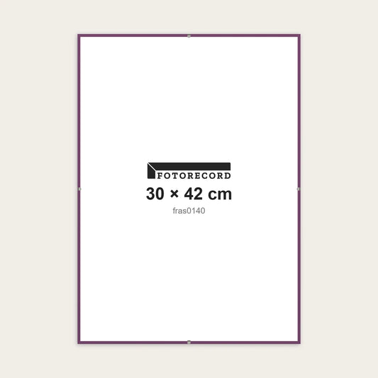 Kit Montatura a Giorno 30x42 cm — Viola Opaco | fras0140