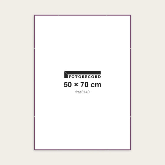 Kit Montatura a Giorno 50x70 cm — Viola Opaco