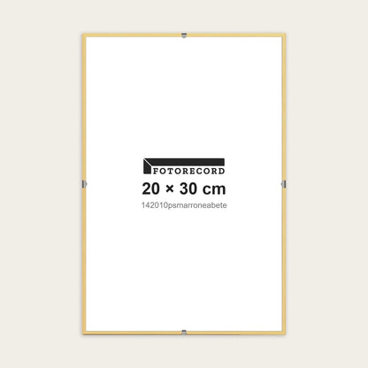 Kit Montatura a Giorno 20x30 cm — Marrone Satinato | fras0154