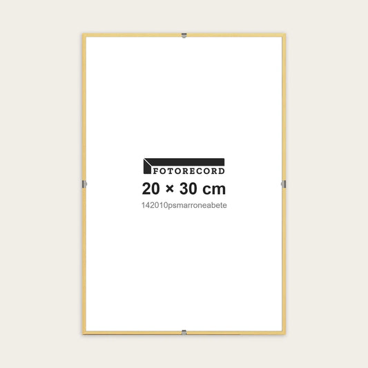 Kit Montatura a Giorno 20x30 cm — Marrone Satinato | fras0154