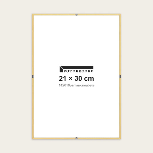 Kit Montatura a Giorno 21x30 cm — Marrone Satinato | fras0154