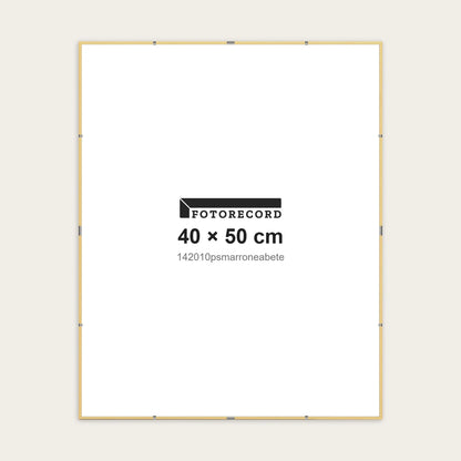 Kit Montatura a Giorno 40x50 cm — Marrone Satinato | fras0154