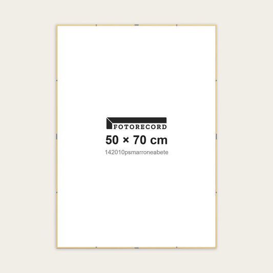 Kit Montatura a Giorno 50x70 cm — Marrone Satinato | fras0154