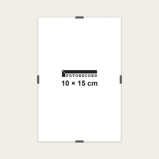 Kit Pannello Solo Vetro 10x15 cm — Fronte Crilex (plexiglass)