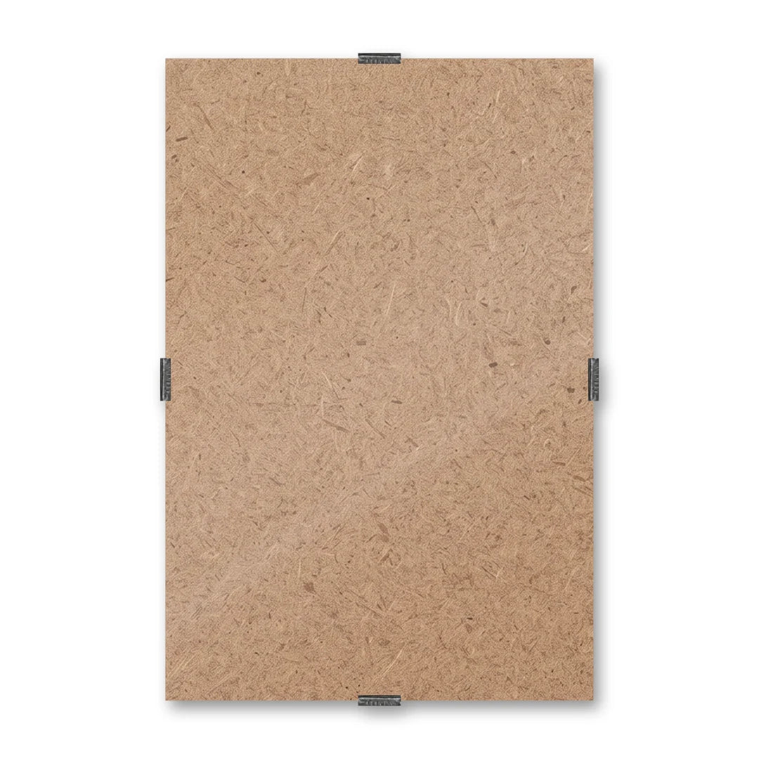 Il pannello solo vetro 10×15 cm su fondo bianco, senza stampa