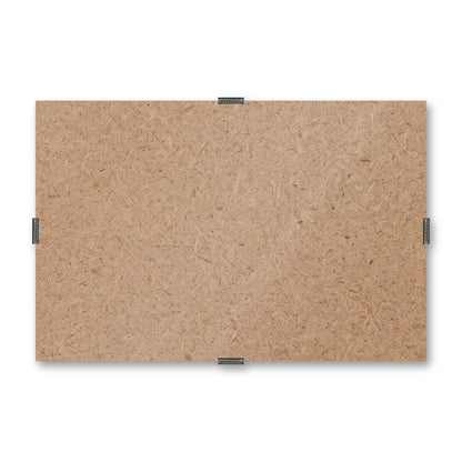Il pannello solo vetro 10×15 cm di traverso su fondo bianco, senza stampa