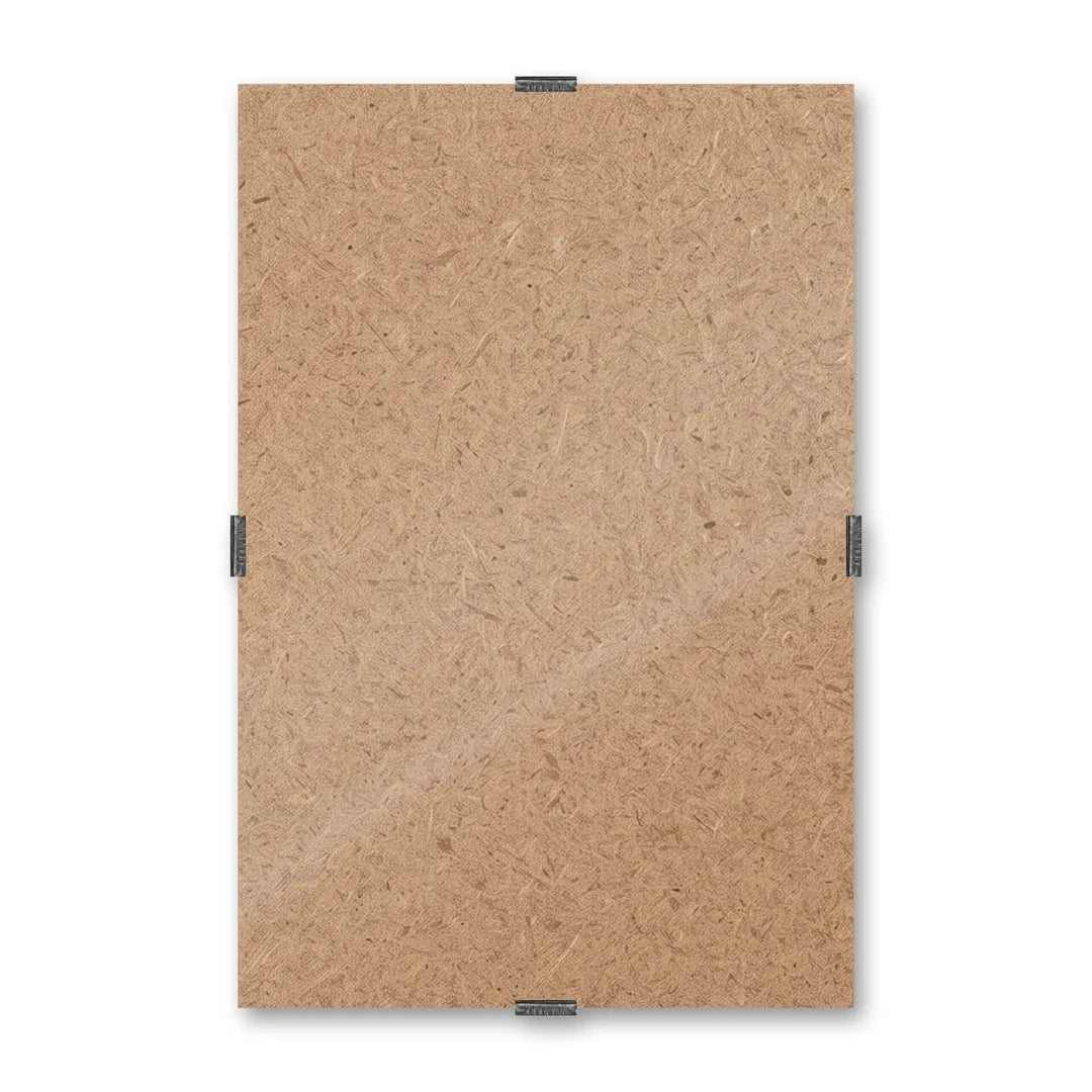 Il pannello solo vetro 10×15 cm su fondo bianco, senza stampa