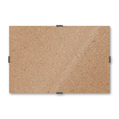 Il pannello solo vetro 10×15 cm di traverso su fondo bianco, senza stampa