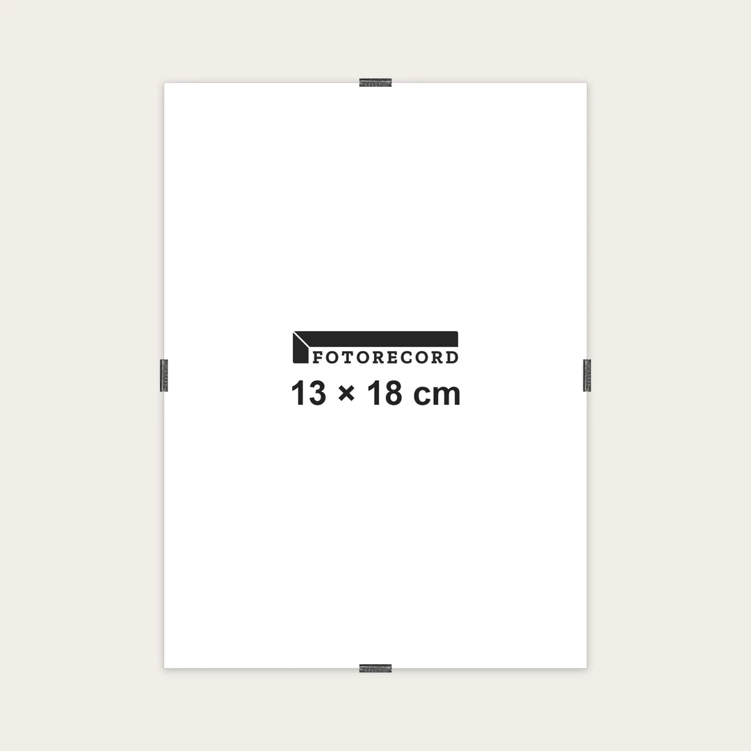 Kit Pannello Solo Vetro 13x18 cm — Fronte Crilex (plexiglass)