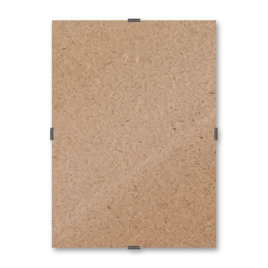 Il pannello solo vetro 13×18 cm su fondo bianco, senza stampa