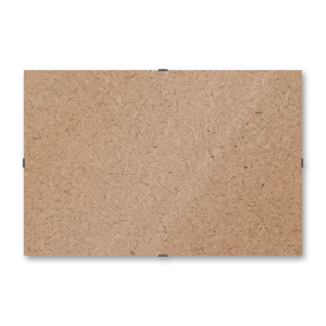 Il pannello solo vetro 20×30 cm di traverso su fondo bianco, senza stampa