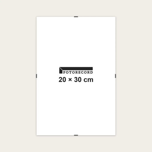 Kit Pannello Solo Vetro 20x30 cm — Fronte Vetro normale