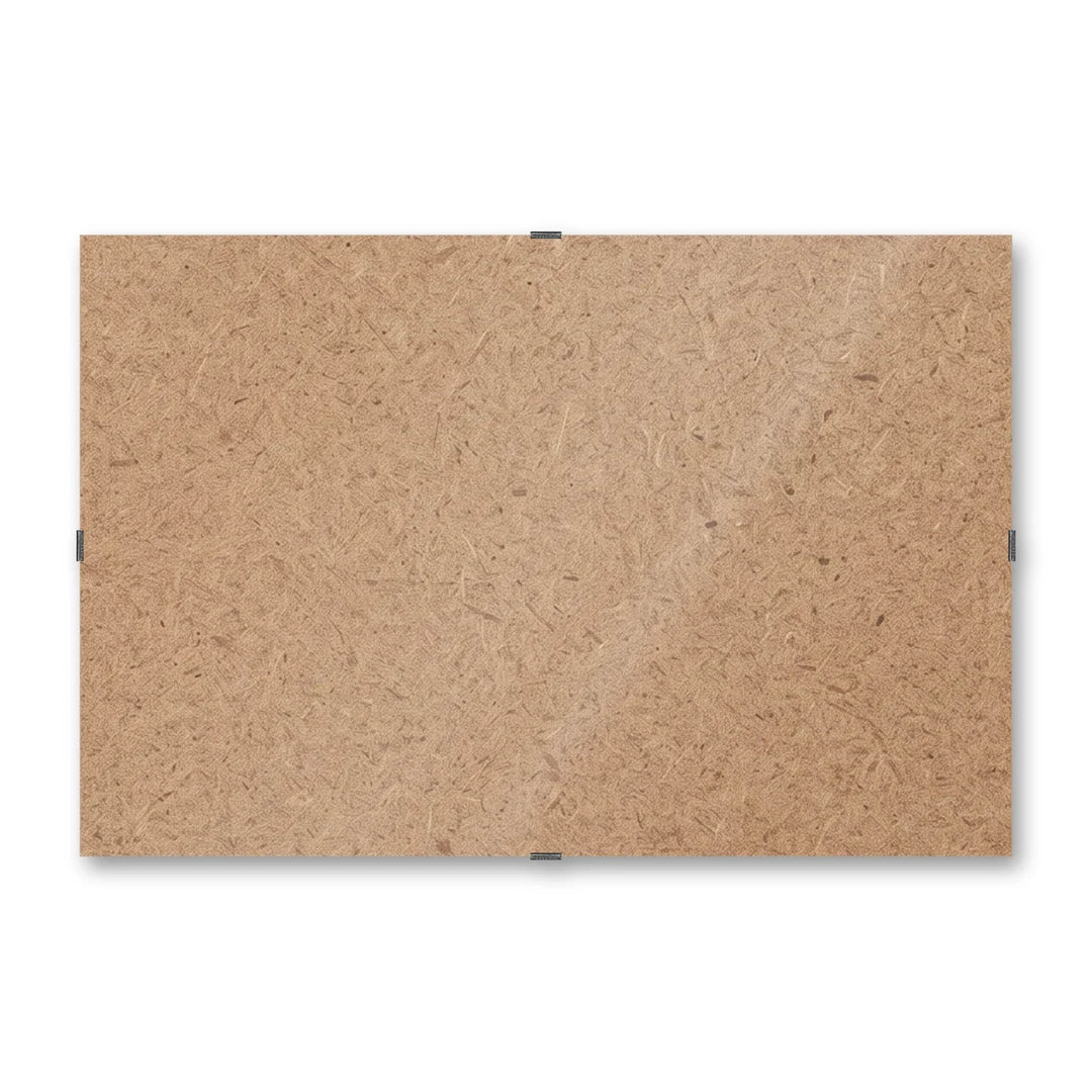 Il pannello solo vetro 20×30 cm di traverso su fondo bianco, senza stampa