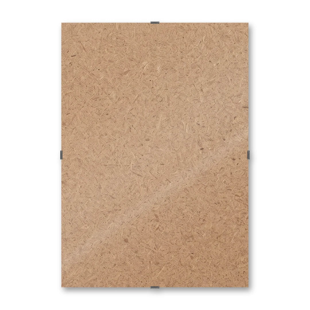 Il pannello solo vetro 21×29,7 cm su fondo bianco, senza stampa