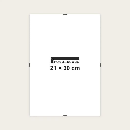 Kit Pannello Solo Vetro 21x30 cm — Fronte Vetro normale