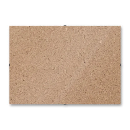 Il pannello solo vetro 29,7×42 cm di traverso su fondo bianco, senza stampa