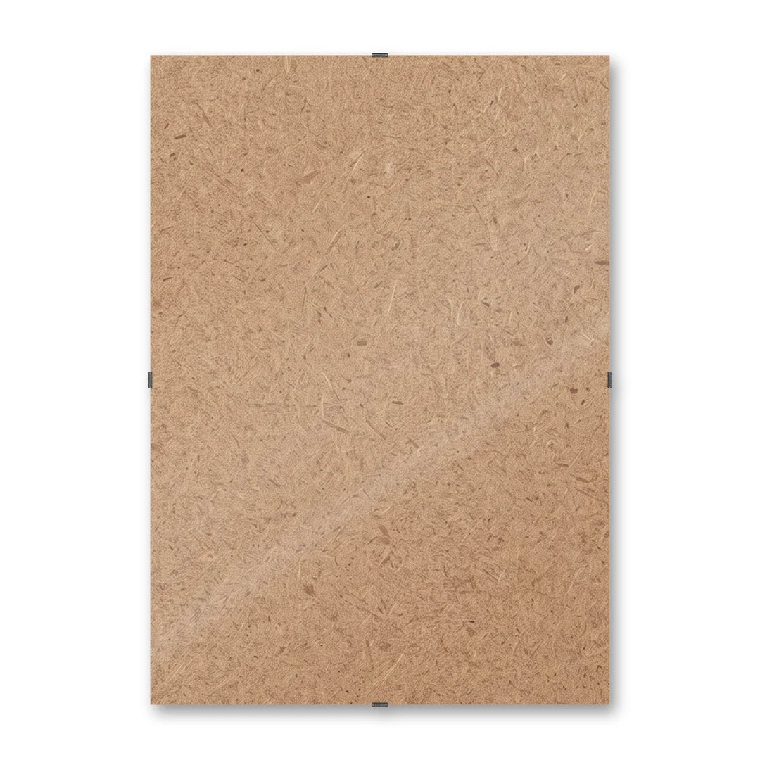 Il pannello solo vetro 29,7×42 cm su fondo bianco, senza stampa