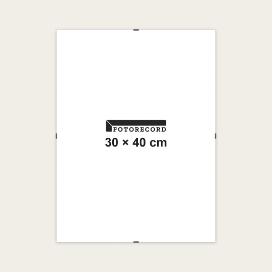 Kit Pannello Solo Vetro 30x40 cm — Fronte Crilex (plexiglass)