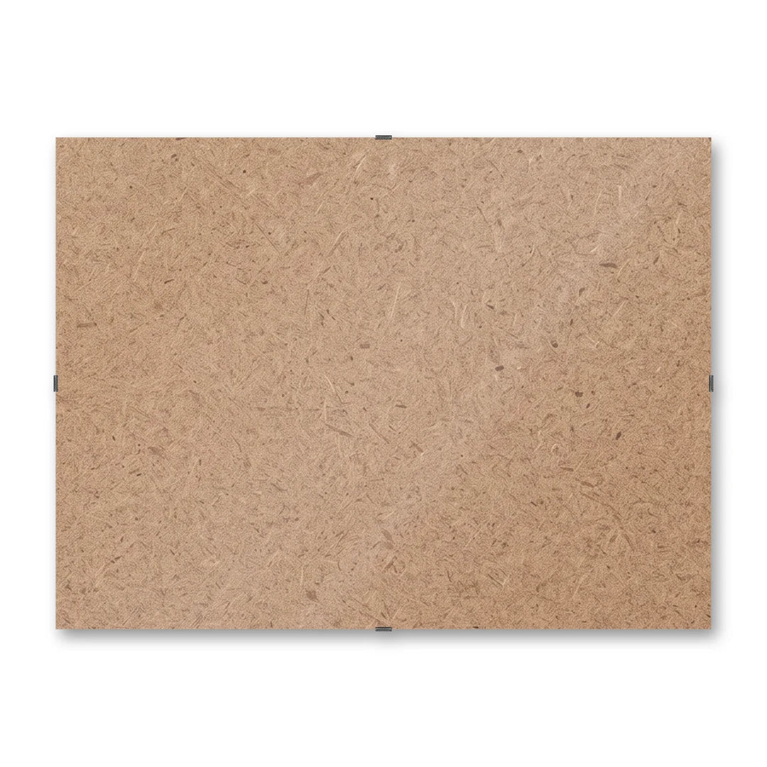 Il pannello solo vetro 30×40 cm di traverso su fondo bianco, senza stampa