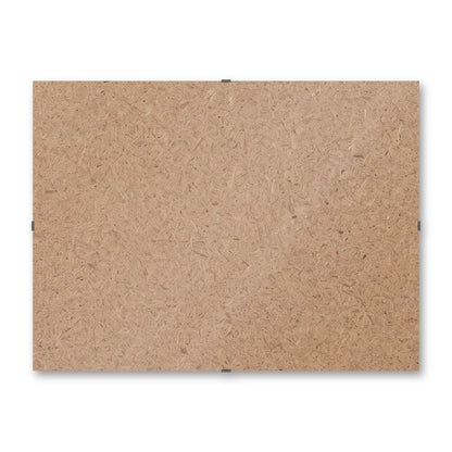 Il pannello solo vetro 30×40 cm di traverso su fondo bianco, senza stampa