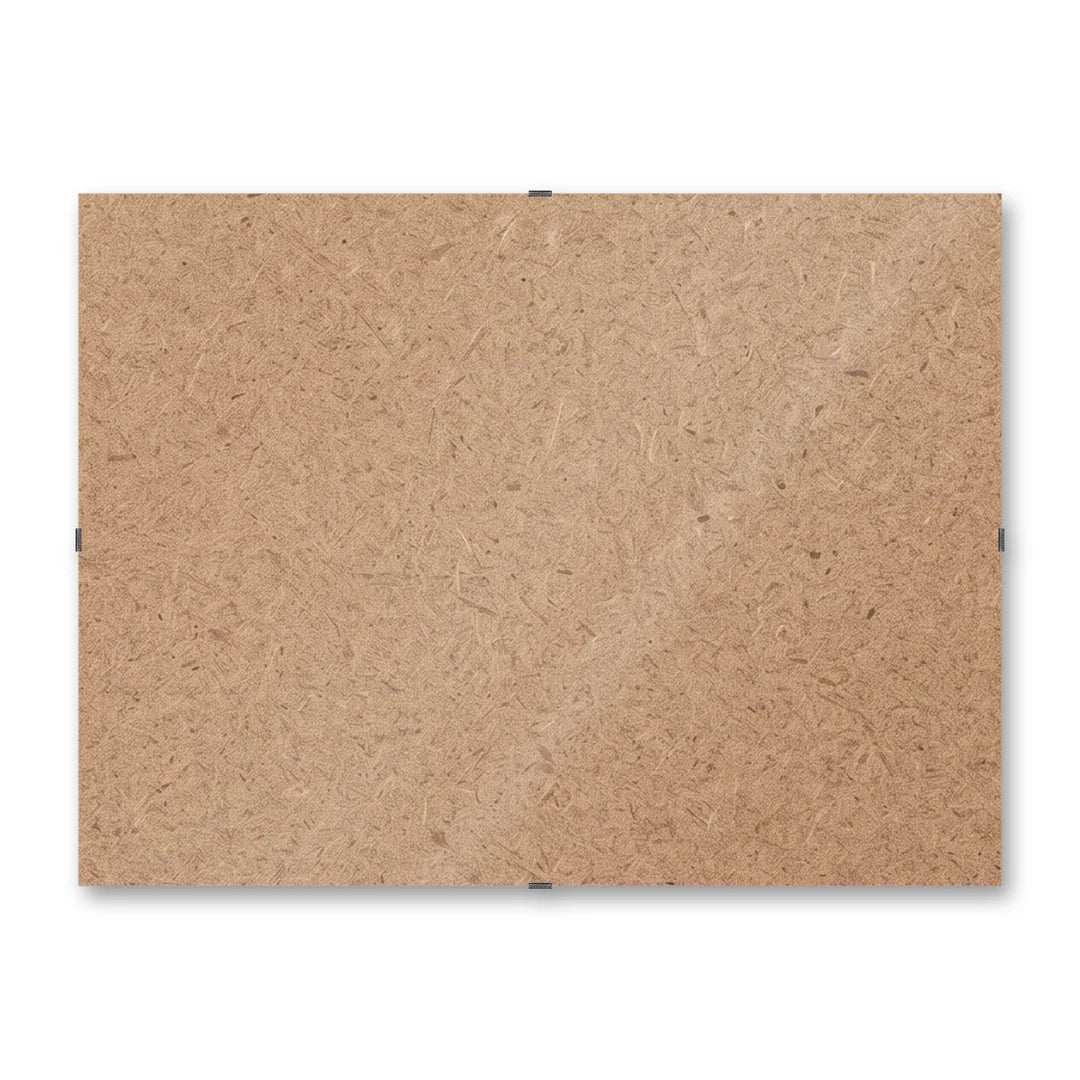 Il pannello solo vetro 30×40 cm di traverso su fondo bianco, senza stampa