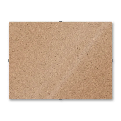 Il pannello solo vetro 30×40 cm di traverso su fondo bianco, senza stampa