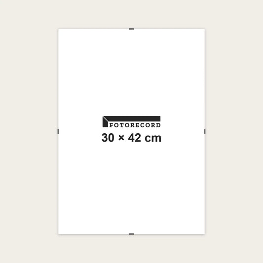 Kit Pannello Solo Vetro 30x42 cm — Fronte Crilex (plexiglass)