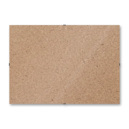 Il pannello solo vetro 30×42 cm di traverso su fondo bianco, senza stampa