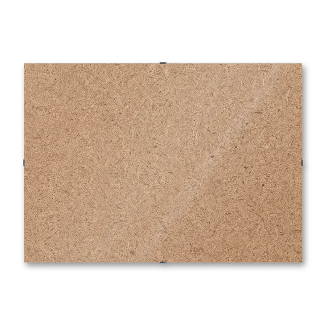 Il pannello solo vetro 30×42 cm di traverso su fondo bianco, senza stampa