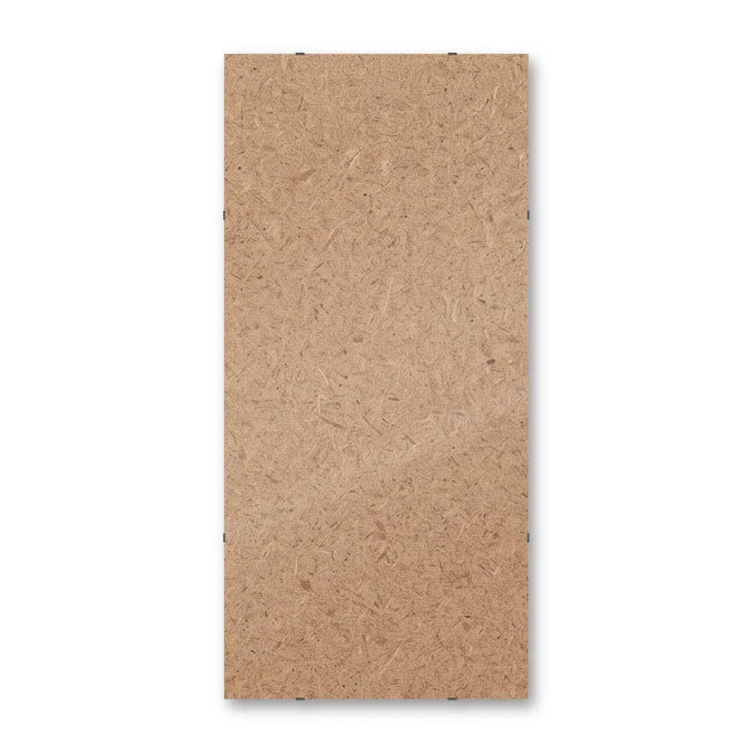 Il pannello solo vetro 33×70 cm su fondo bianco, senza stampa