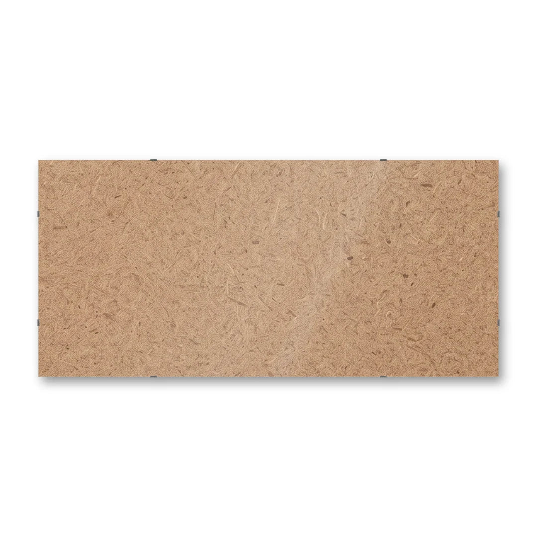Il pannello solo vetro 33×70 cm di traverso su fondo bianco, senza stampa