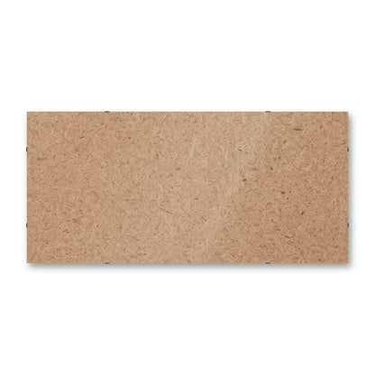 Il pannello solo vetro 33×70 cm di traverso su fondo bianco, senza stampa