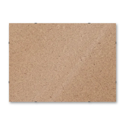 Il pannello solo vetro 36×49 cm di traverso su fondo bianco, senza stampa