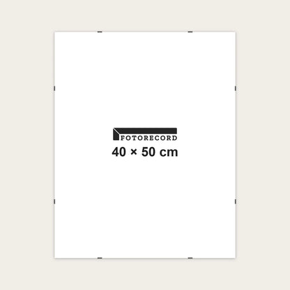 Kit Pannello Solo Vetro 40x50 cm — Fronte Crilex (plexiglass)