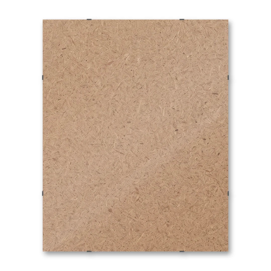Il pannello solo vetro 40×50 cm su fondo bianco, senza stampa