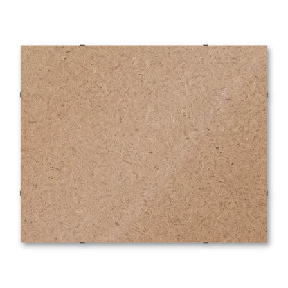 Il pannello solo vetro 40×50 cm di traverso su fondo bianco, senza stampa