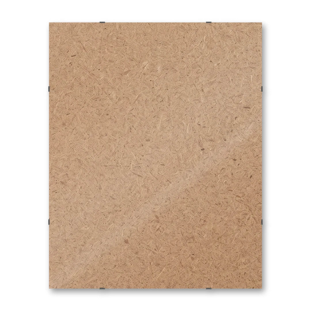 Il pannello solo vetro 40×50 cm su fondo bianco, senza stampa