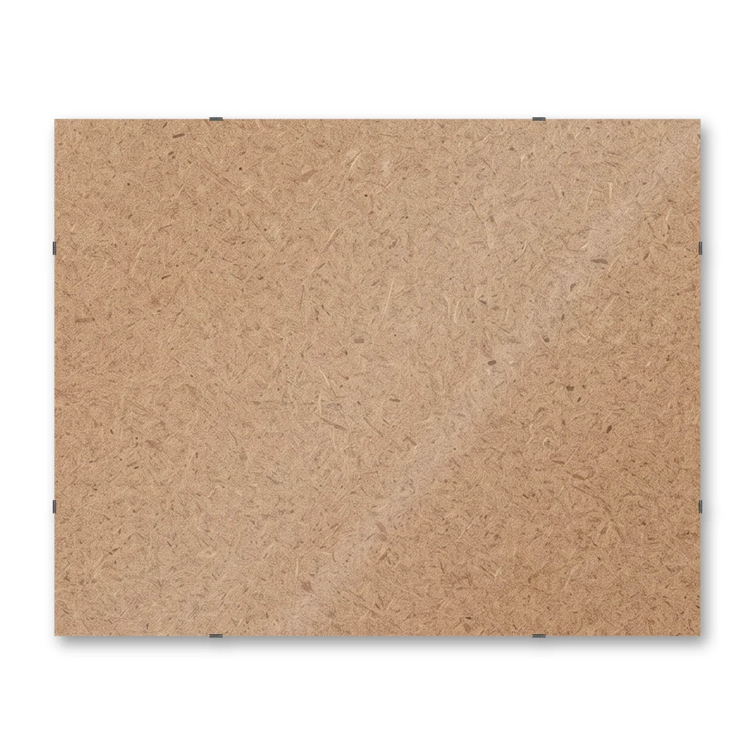 Il pannello solo vetro 40×50 cm di traverso su fondo bianco, senza stampa