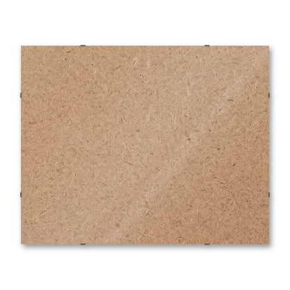 Il pannello solo vetro 40×50 cm di traverso su fondo bianco, senza stampa